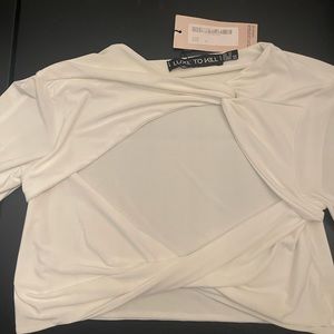 Crop top New with tags